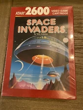 1980s SPACE INVADERS ATARI 2600 NEW SEALED GAME Vintage