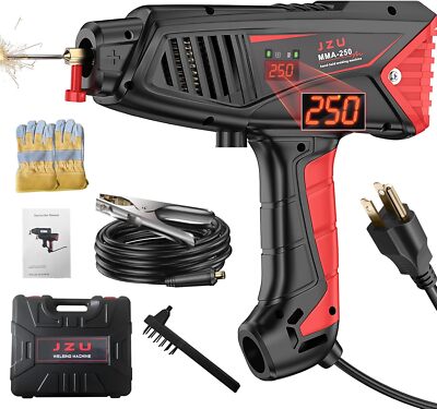 Handheld Welding Machine, Upgrade MMA 250A IGBT Inverter Portable Arc Welder ...