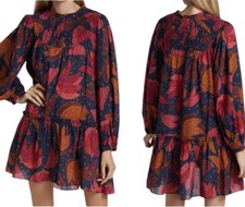 NWT FARM Rio Banana Baby Doll Mini Dress Large