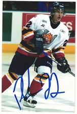 Richard Clune Autographed 4x6 Color Photo Barrie Colts #22