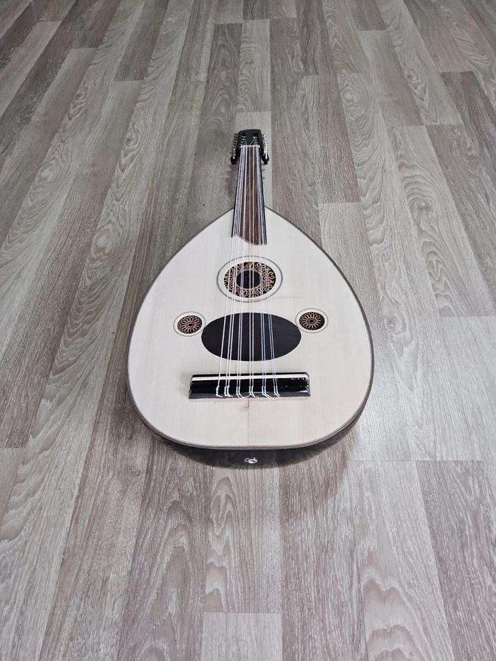 Turco hecho a mano Oud (Ud) con estuche blando, nuevo UD-INCE-JACK-002 Foto 3 de 4