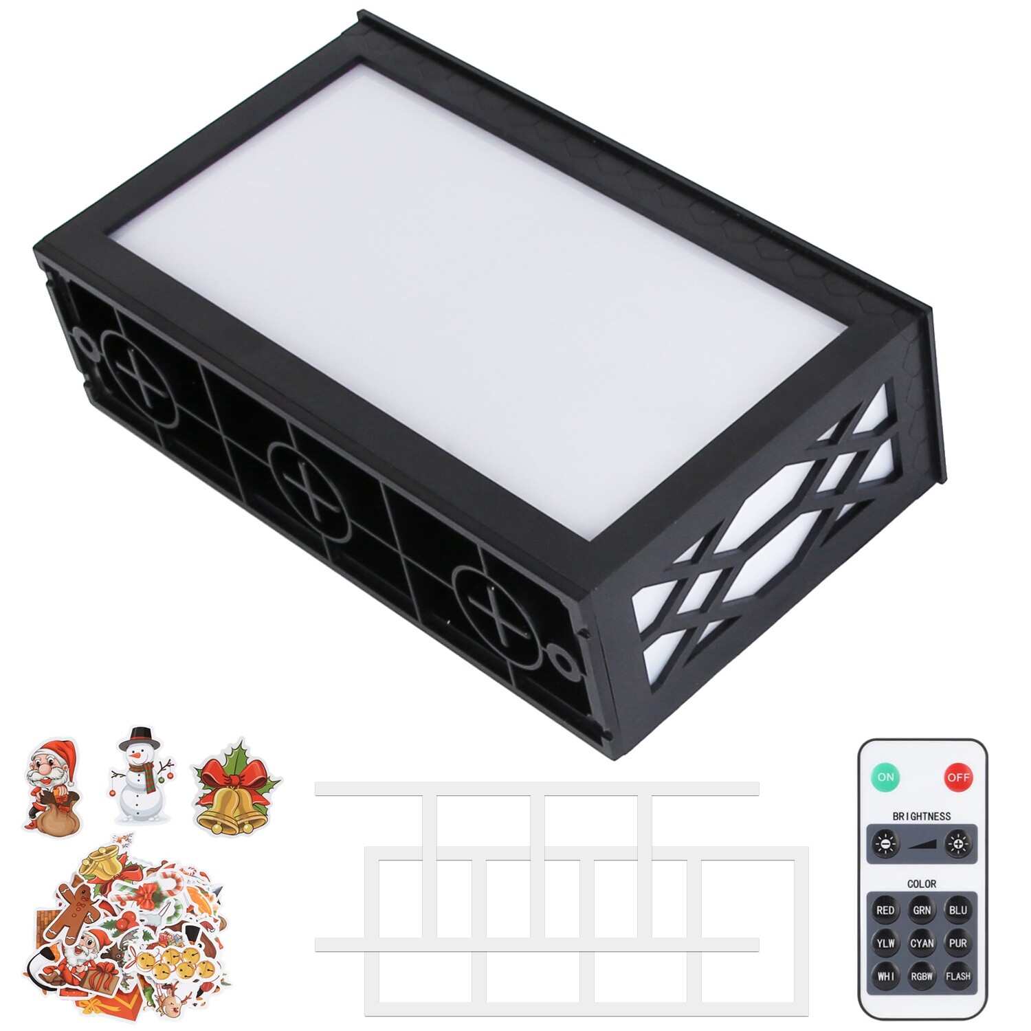 Xmas Solar Power House Numbers Sign Door Light Outdoor LED Address gesa-power-house-theatre
