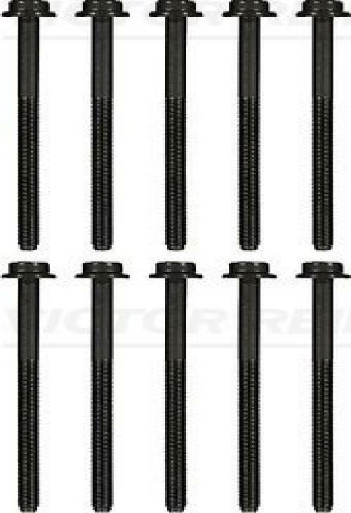 Original VICTOR REINZ Cylinder Head Screw Set 14-32120-01 for Audi Seat Skoda
