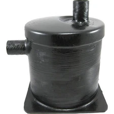 Centek 1500027 Venalift 2 inch Side In / 2 inch Top Out Marine Muffler