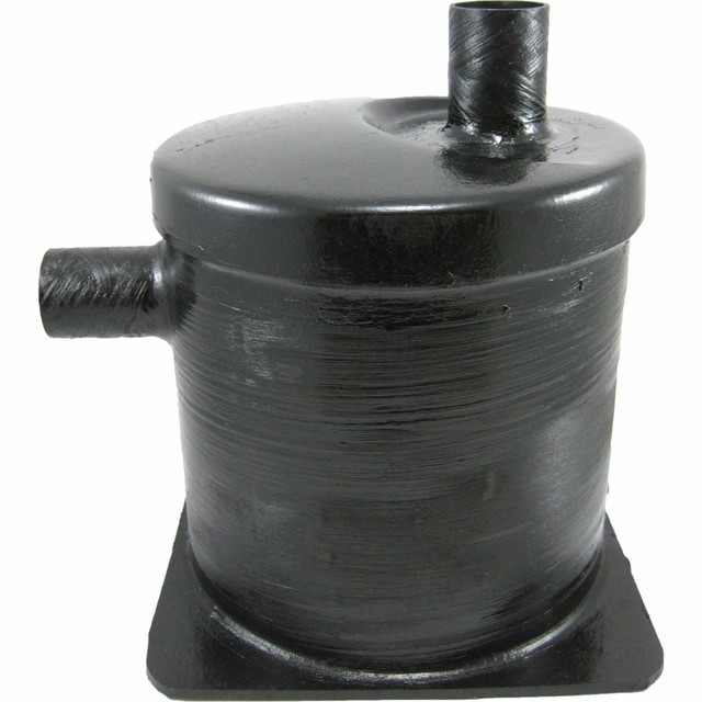 Centek 1500027 Venalift 2 inch Side In / 2 inch Top Out Marine Muffler