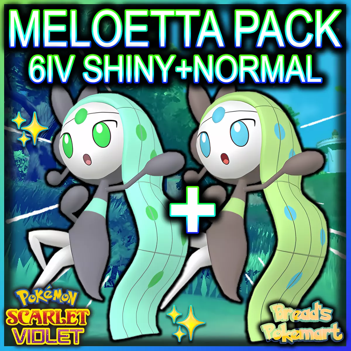 Colors Live - Meloetta (Shiny) by Violett