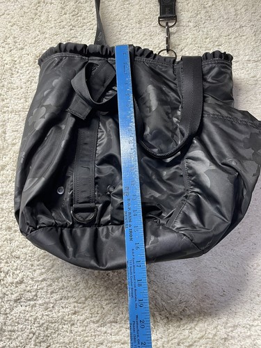 Lululemon bliss athletica large workout Yoga dance bag GUC black - Picture 4 of 8
