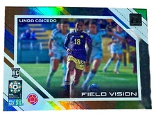 2023 Donruss FIFA Women's World Cup Linda Caicedo Field Vision Rookie RC #3