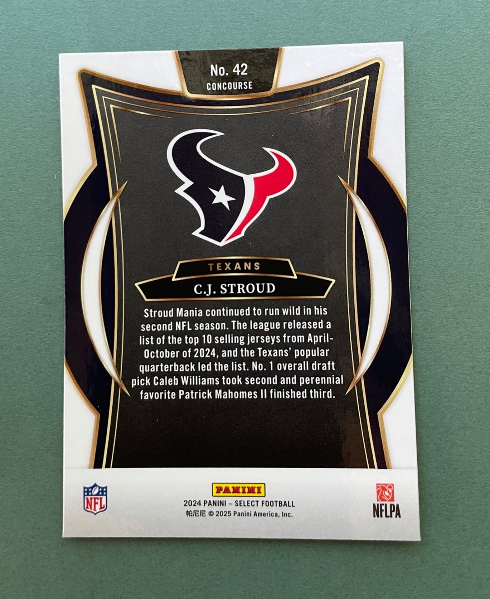 2024 Panini Select Football C.J. Stroud Concourse Level #42