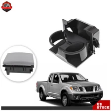 For Nissan Frontier Xterra 05-18 Gray Rear Center Console Cup Holder 96965ZS00A