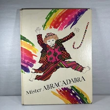 Vintage 1971 Mister Abracadabra Hardcover Children's Book by Wali and Grill