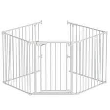 5 Panel Playpen for Toddler Pet Puppy Cat Dog Adjustable Safety Fence