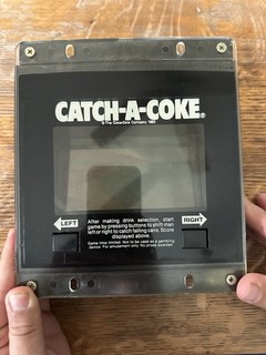 ULTRA RARE 1983 Catch A Coke Coca Cola Vending Machine LCD Game PROMO Untested