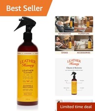 Fragrance-Free 16oz Leather Cleaner Spray - UV Safe for All Colors Materials