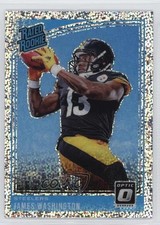 2018 Donruss Optic Rated Rookie White Sparkle Prizm James Washington #172 13c1