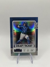 2021 Panini Contenders - Salvador Perez Draft Ticket Purple /99 #18 - Royals