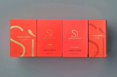4 Proben Armani Si Passione / Intense / Eclat  / Red Musc 4x1,2ml EdP Spray 