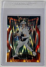 Joe Burrow 2024 Panini Select Concourse #39 Black & Orange Shock Prizm