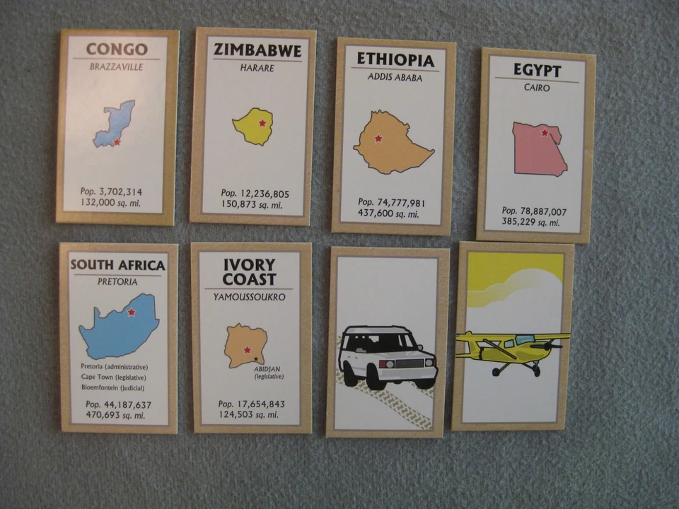 10 Days in Africa 100% complete; game geography educational 2007 - Image 4 of 4