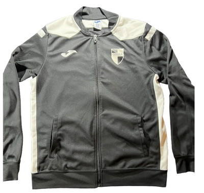 Mens Joma full-zip soccer training Black Medium