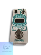 Donner Triple Looper Effect Pedal for Musicians JP