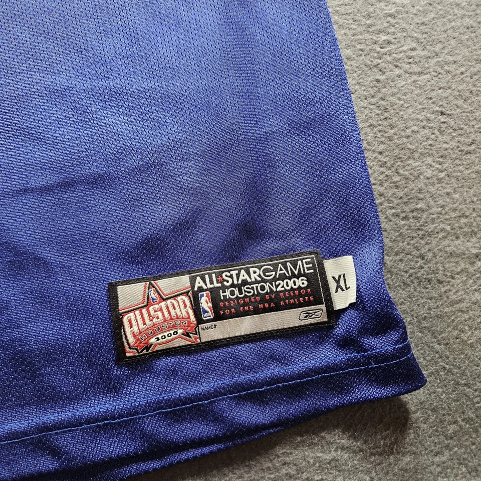 Camiseta Rip Hamilton Detroit Pistons Talla XL Azul NBA Reebok #32 2006 East All Star Foto 2 de 4