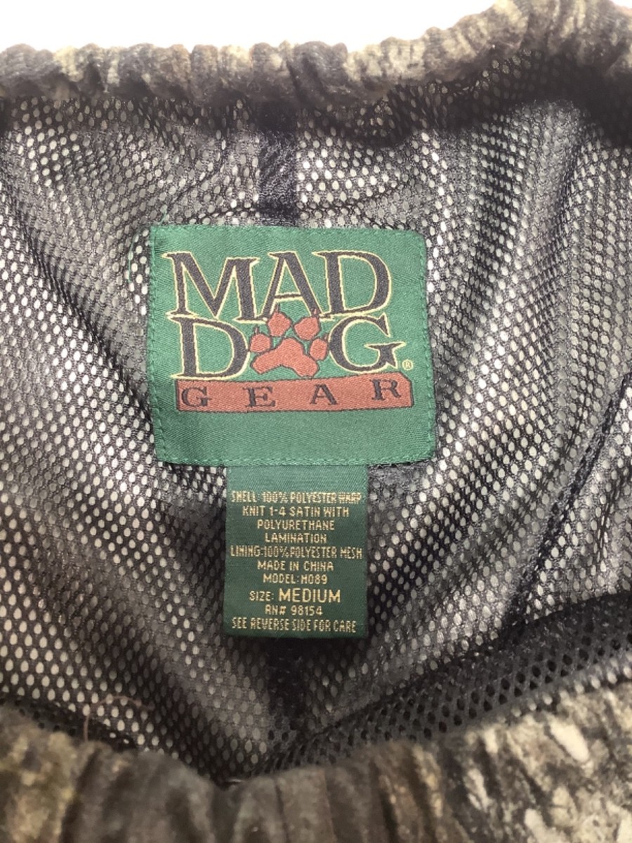Mad Dog Gear Camo Pants Men's M Realtree Camo Hunting Mesh Lined