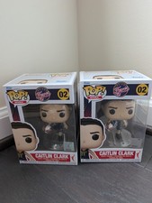 Caitlin Clark Funko Pop! Vinyl FigureWNBA Indiana Fever - 2 Pack