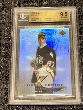 SIDNEY CROSBY ~ 2005-06 Upper Deck McDonalds Rookie Card RC #51 ~ BGS 9.5. rookie card picture