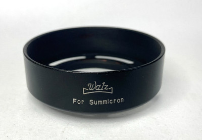 Walz Vintage Japanese lens hood for 50mm Summicron (rare) #3937