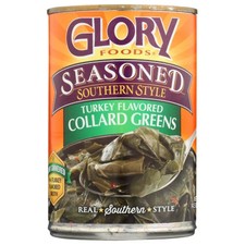 Greens Collard Smkd Trky 14,5 Oz (12er-Kiste) von Glory Foods