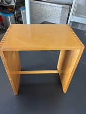 1 Holz Hocker Sgabillo von Max Bill für Zanotta original! insgesamt 4 Hocker ds