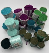 Latch Hook Yarn Lot 35 Rolls Shillcraft Bernat Acrylic Rug Craft Mixed Colors