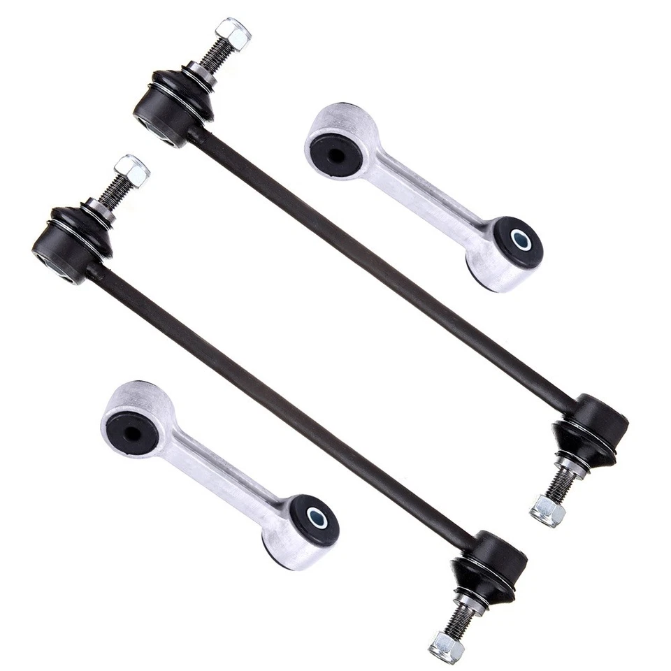 4Pcs Front Steering Sway Bar End Link New Kit For 2001-2004 2005 BMW 325Ci 325i - Image 2 of 4
