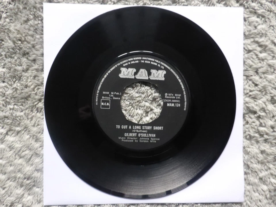 GILBERT O'SULLIVAN - CHRISTMAS SONG, 1974 VG+ - Image 2 of 2