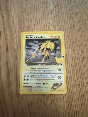 Rockets Zapdos Holo - Pokémon Celebrations 15/132 - Deutsch