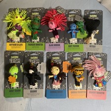 Portachiavi bambola Guardian Voodoo da collezione nuovo su cartoncino vari lotto di 10 