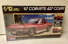 Monogram 1:12 67 Corvette 427 Coupe Car Kit - 2801 for sale online