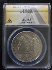 1921-S San Francisco Silver Morgan  AU 53