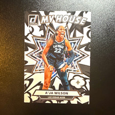 2025 Panini Donruss WNBA My House Insert #5 A'ja Wilson Las Vegas Aces