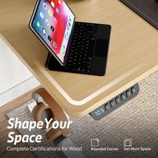  Electric Standing Desk - Motorized Height Adjustable Sit Stand Table with Touch — image 7