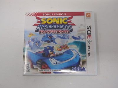 Sonic & All-Stars Racing Transformed Bonus Edition Nintendo 3DS 2013 CIB Tested
