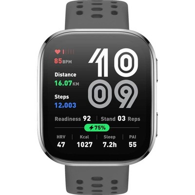 Amazfit Bip 6 Charcoal Smartwatch 1,97'' AMOLED GPS Bluetooth Neu