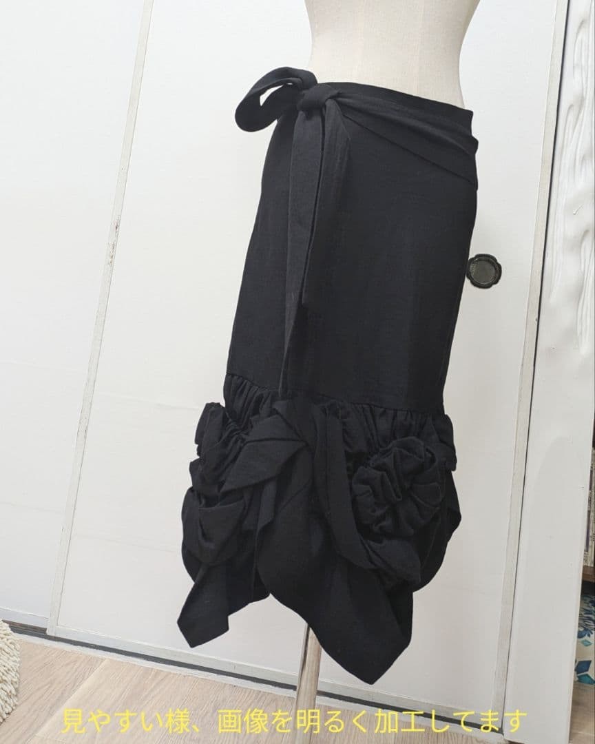 スカート comme des garcons wrap skirt archive USED TAO COMME DES GARCONS / DECORATIVE APRON WRAP SKIRT GOOD | eBay