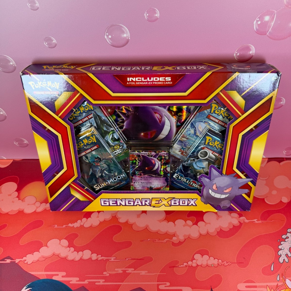 Sealed Gengar EX Collection Box XY 4 Packs + Promo | eBay