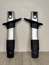 Baby Jogger City Select Second Seat Adapters Silver Frame Left and Right