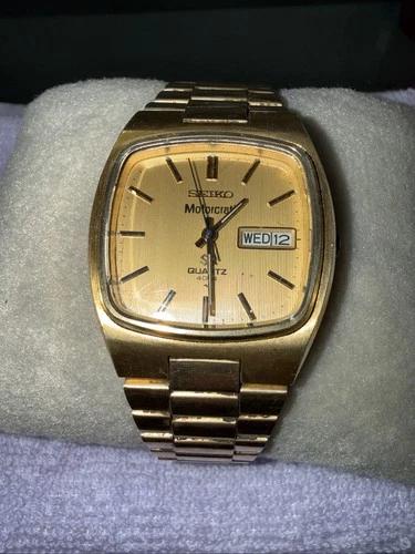 Seiko Watch Men’s SQ 4004 Vintage Motorcraft