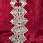 VTG Victoria’s Secret Gold Label M pink Satin Flutter Lace High Cut Lingerie VS — photo 4