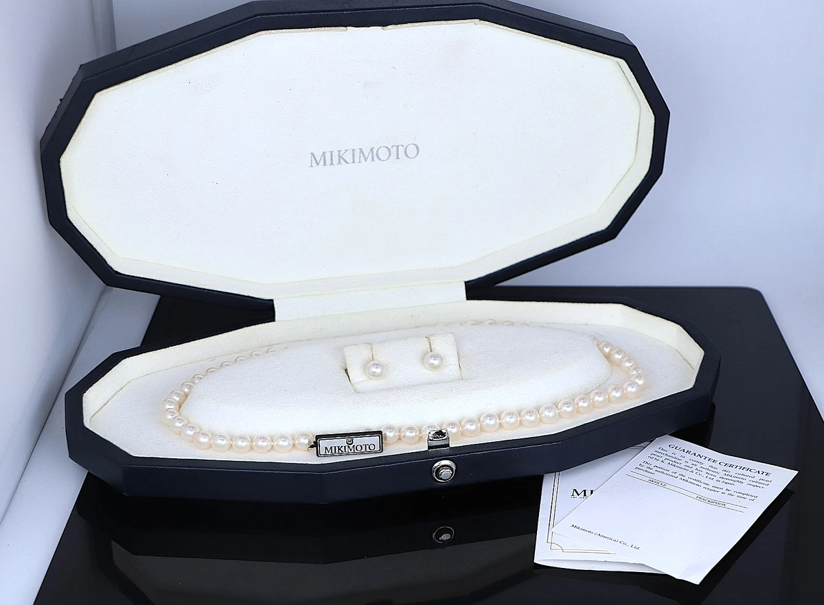 Mikimoto Pearl Jewelry Set Cultured Fine Jewelry Sets for sale | eBay