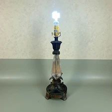 1990s Michael Berman Hand Made Ceramic and Glass Lamps 1 of 2